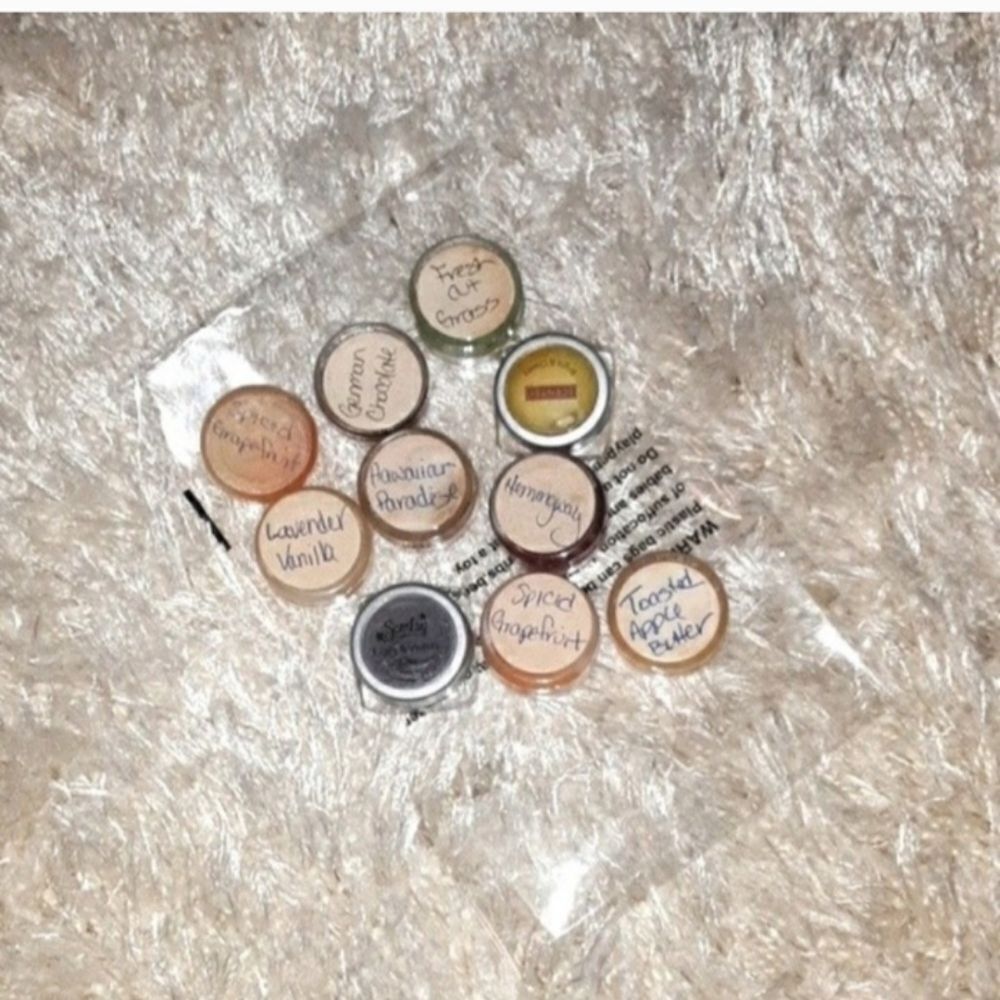 Scentsy 10 mini wax tester home made Melted VARIETY only tik Tok Scent - Picture 2 of 16